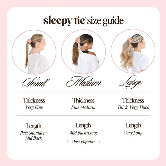 Sleepy Tie (medium) - Wake up with perfect hair - Picture 2 of 7